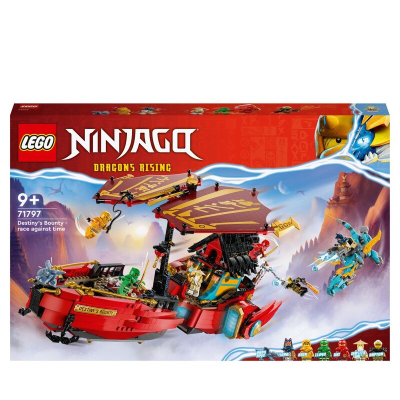 Läs mer om LEGO Ninjago Ödets gåva – kamp mot klockan 71797