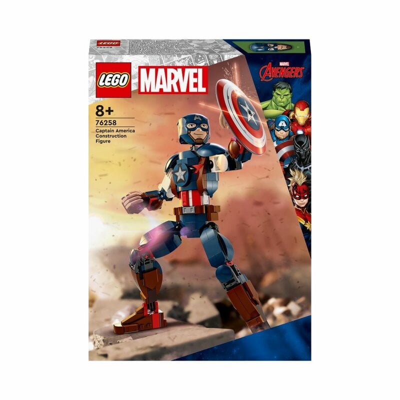 LEGO Super Heroes Captain America byggfigur 76258