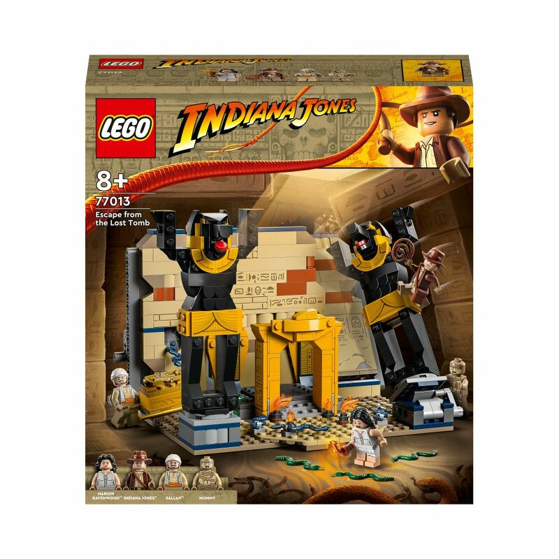 Läs mer om LEGO Indiana Jones Flykten från den försvunna gravkammaren 77013