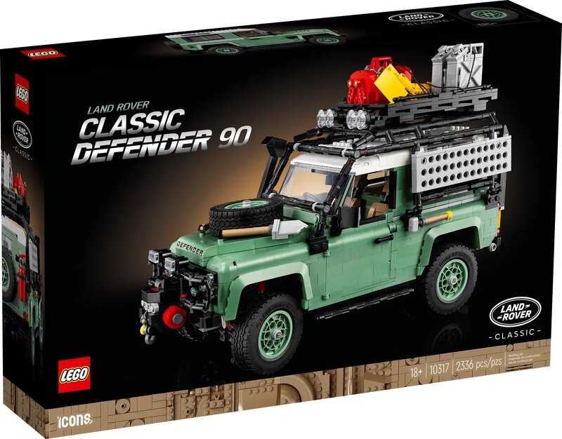 Läs mer om LEGO Icons Land Rover Classic Defender 90 10317