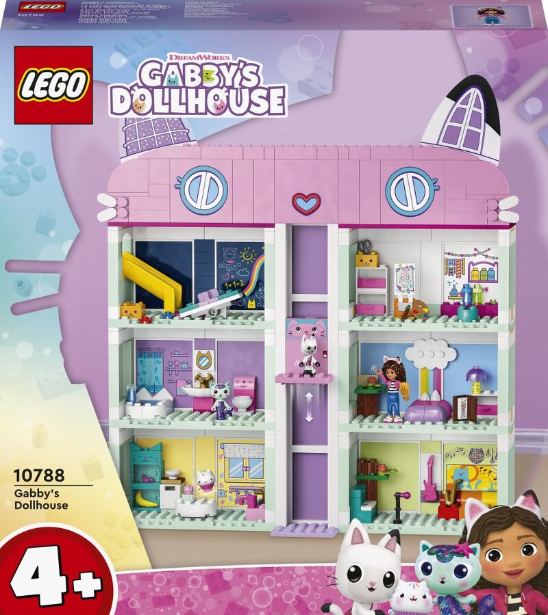Läs mer om LEGO Gabbys Dollhouse Gabbys dockskåp 10788