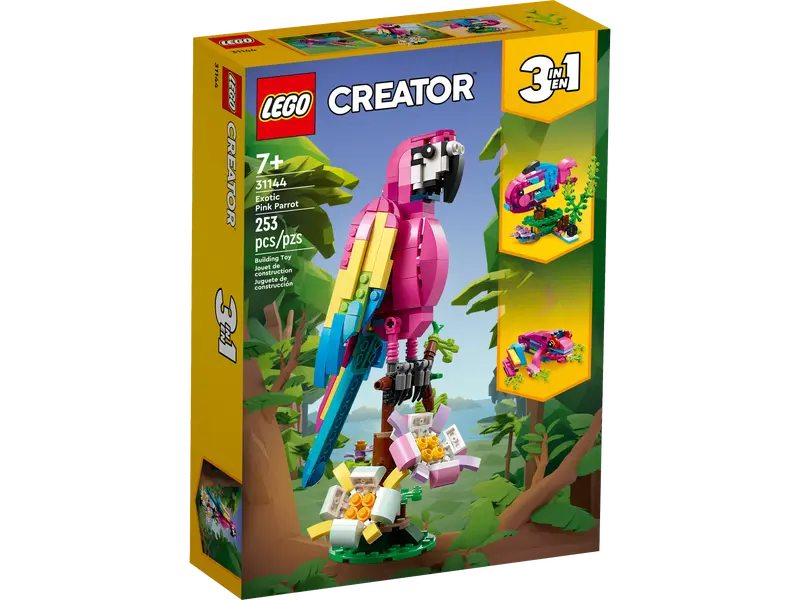 Product Image for LEGO Creator Exotisk rosa papegoja 31144