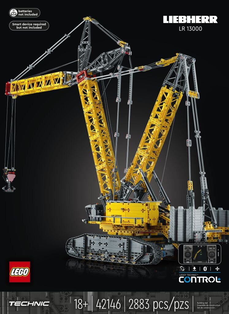 LEGO Technic Liebherr bandkran LR 13000 42146