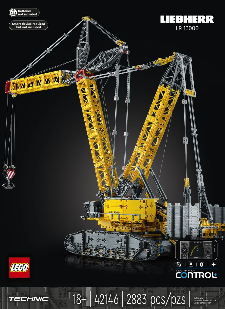 Product Image for LEGO Technic Liebherr bandkran LR 13000 42146