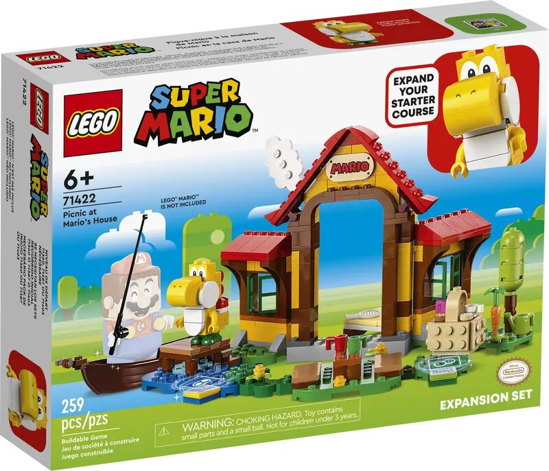 LEGO Super Mario Picknick vid Marios hus – Expansionsset 71422