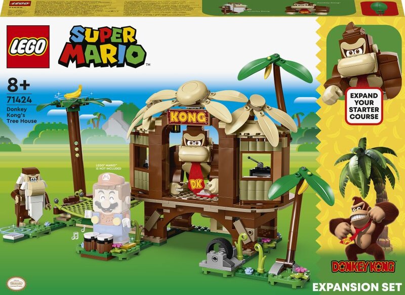 LEGO Super Mario Donkey Kongs trädkoja - Expansionsset 71424
