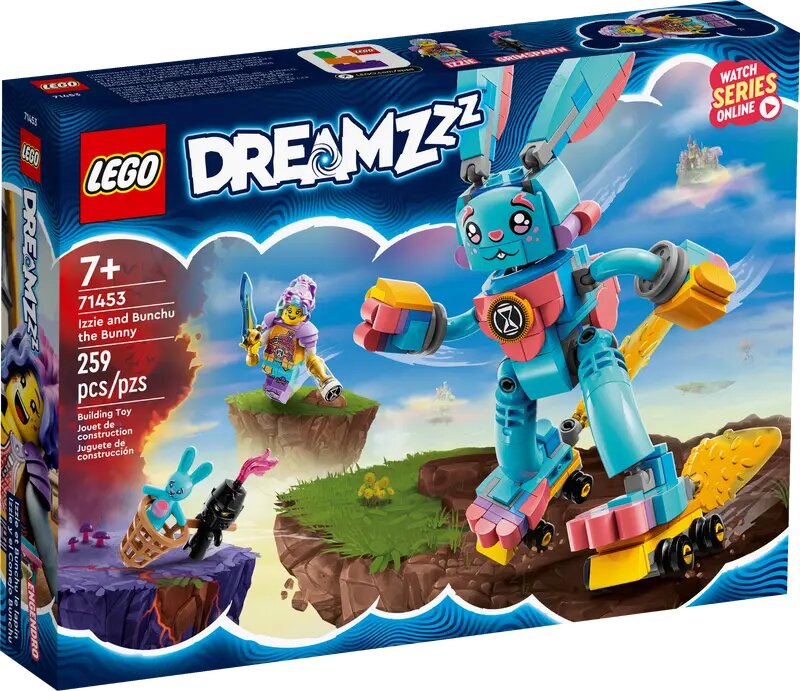 Läs mer om LEGO Dreamzzz Izzie och kaninen Bunchu 71453