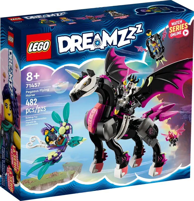 Läs mer om LEGO Dreamzzz Den flygande hästen Pegasus 71457