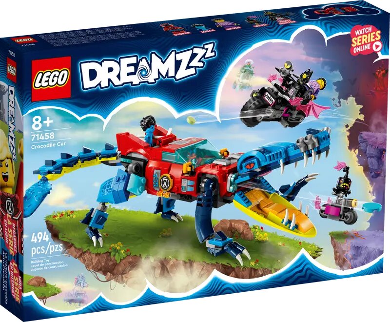 Läs mer om LEGO Dreamzzz Krokodilbil 71458