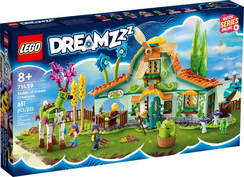 Läs mer om LEGO Dreamzzz Stall med drömvarelser 71459