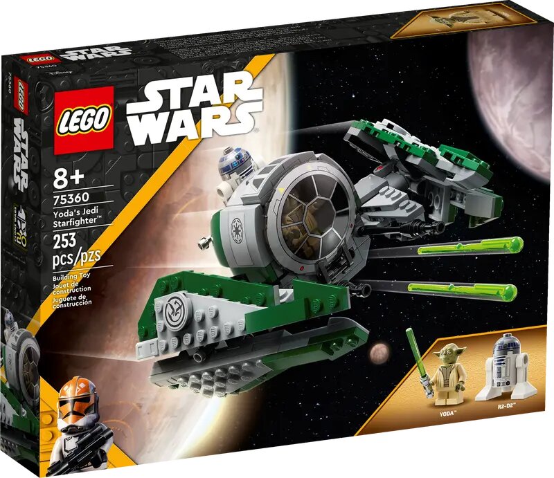 Läs mer om LEGO Star Wars Yodas Jedi Starfighter 75360