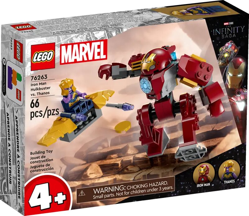 Läs mer om LEGO Super Heroes Marvel Iron Man Hulkbuster mot Thanos 76263