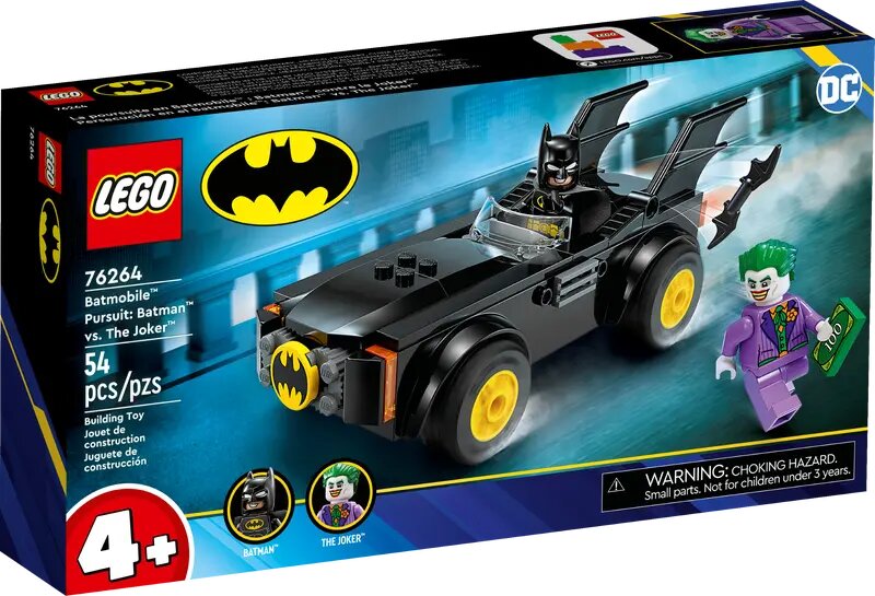 LEGO Super Heroes DC Batmobile jakt: Batman mot The Joker 76264