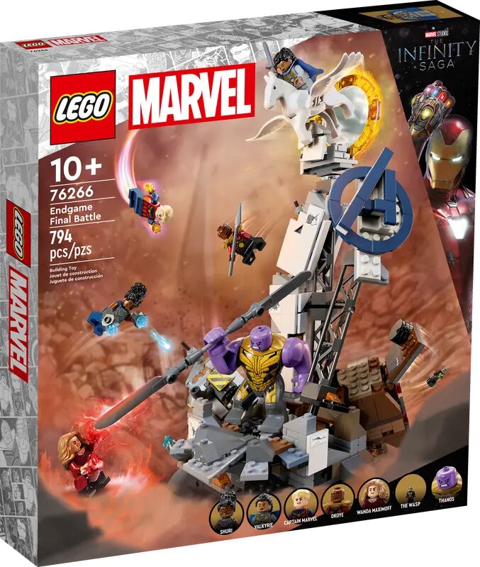 LEGO Super Heroes Marvel Endgame – den sista striden 76266