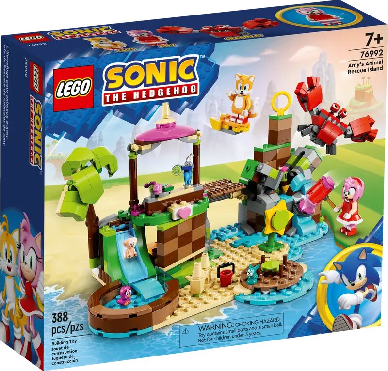 LEGO Sonic the Hedgehog Amys djurräddningsö 76992