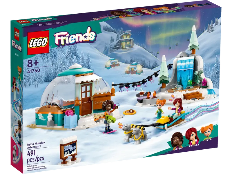 Product Image for LEGO Friends Vinteräventyr med igloo 41760