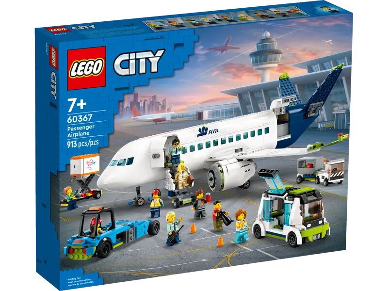 Läs mer om LEGO City Passagerarplan 60367