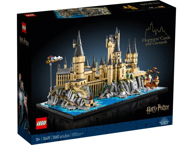 LEGO Harry Potter Hogwarts slott och område 76419
