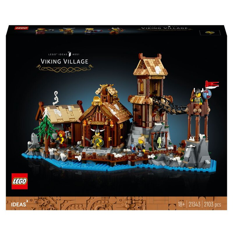 Läs mer om LEGO Ideas Vikingaby 21343