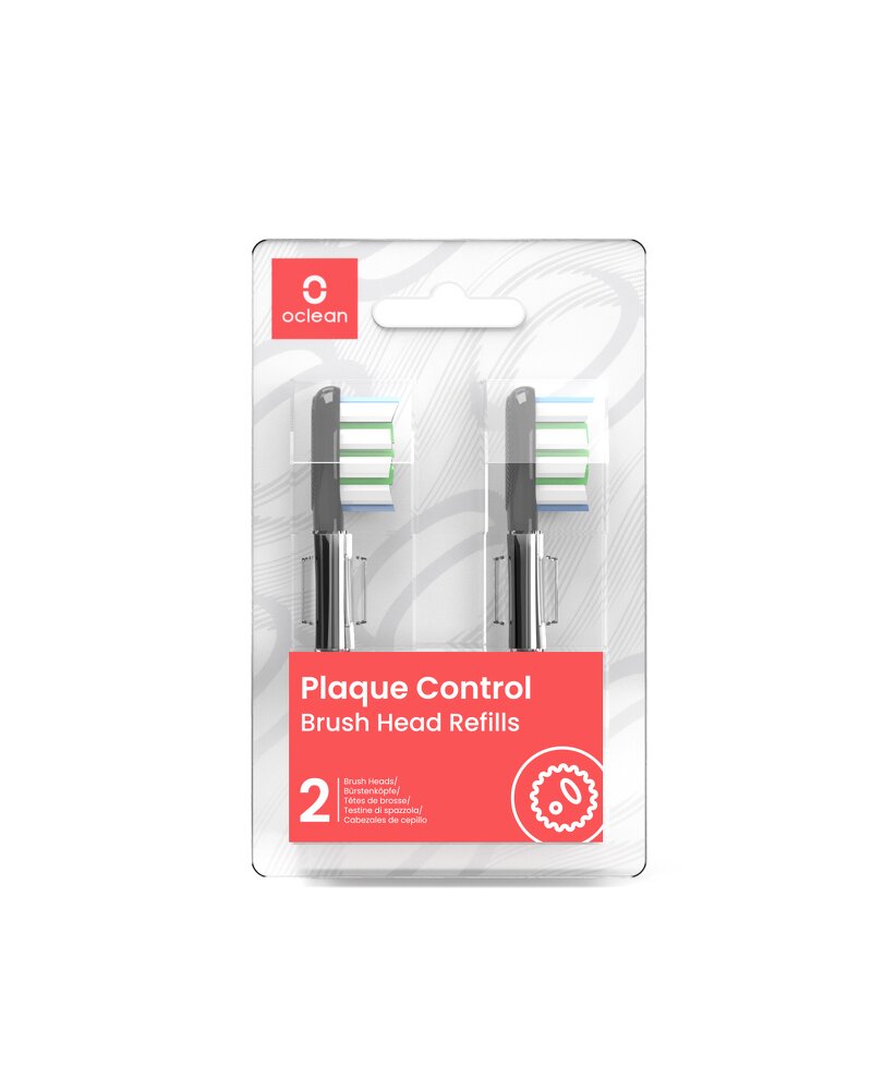 Oclean Plaque Control 2-pack – Svart
