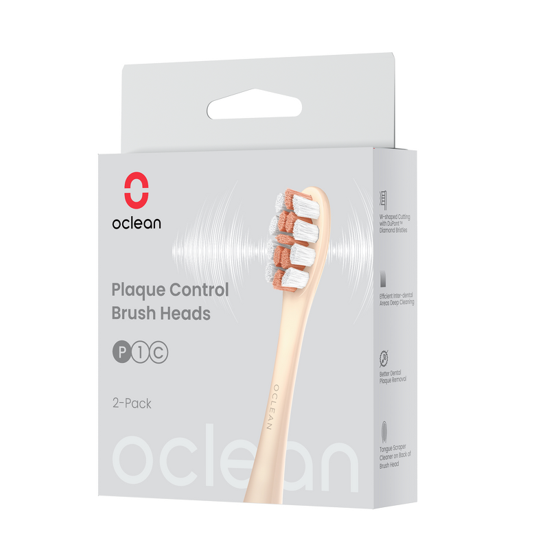Product Image for Oclean Plaque Control X Pro Digital 2-pack - Guld