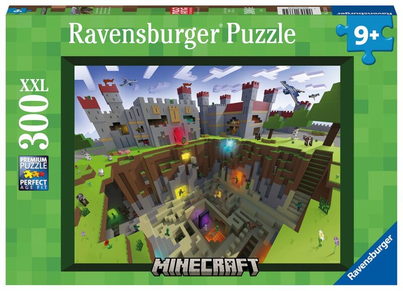 Ravensburger Minecraft Pussel Cutaway (300 bitar)