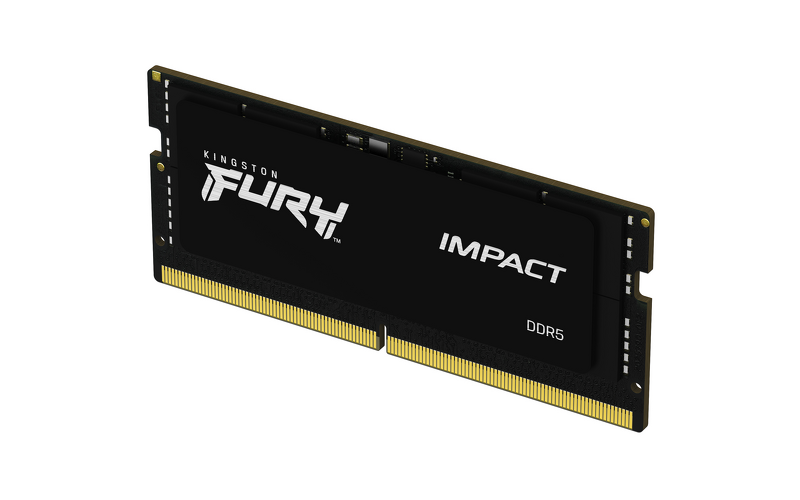 Product Image for Kingston Fury Impact 32GB (1x32GB) / 4800Mhz / SODIMM DDR5 / CL38 / KF548S38IB-32