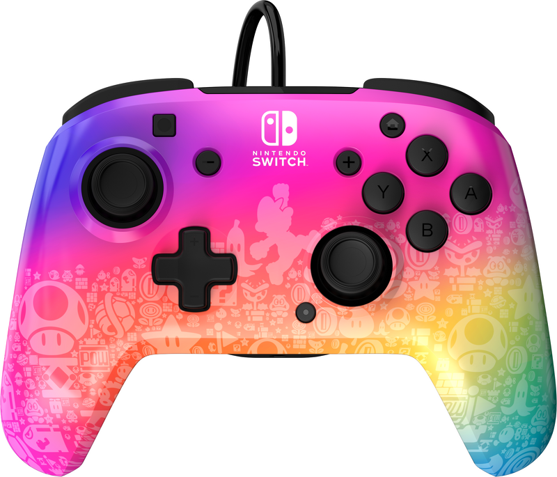 Product Image for PDP Rematch Wired controller - Star Spectrum