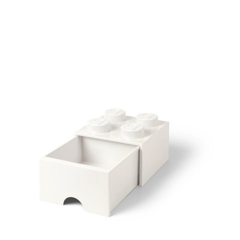 Läs mer om LEGO Brick Drawer 4 - White