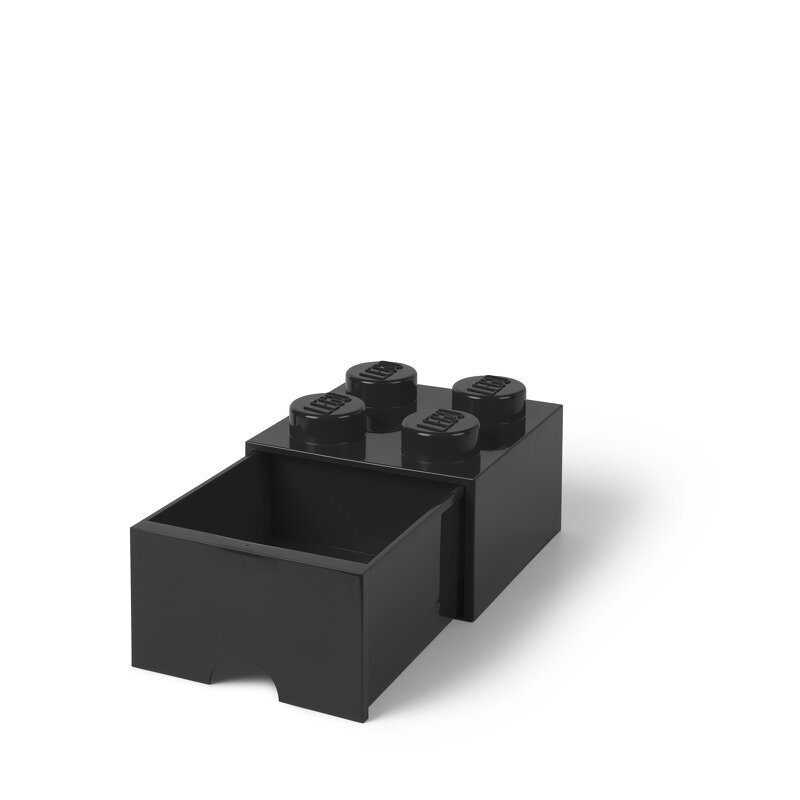 Läs mer om LEGO Brick Drawer 4 - Black