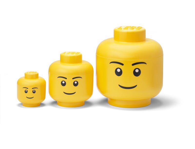 NHG LEGO Storage Head Collection Boy