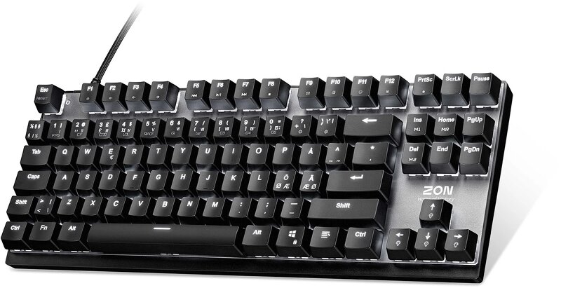 Läs mer om ZON Keyboard2 TKL - Black
