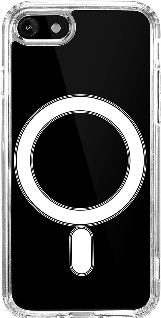 Läs mer om Andersson TPU Skal / MagSafe Apple iPhone 6/6S/7/8/SE - Transparent