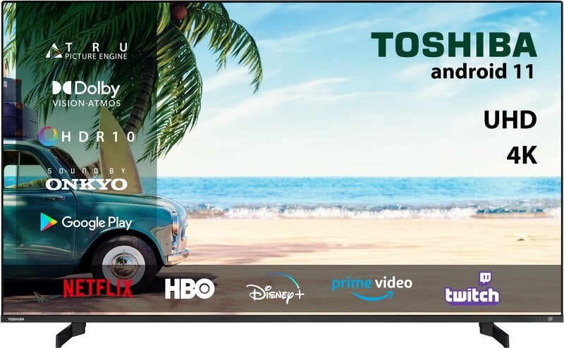 Toshiba 43″ 43UA5D63DG / 4K Ultra HD / LED / Android TV / Chromecast