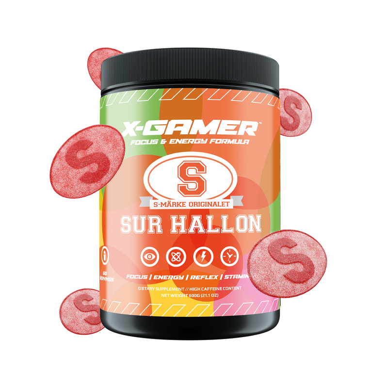 Product Image for X-GAMER X-Tubz Sura S Raspberry 600g