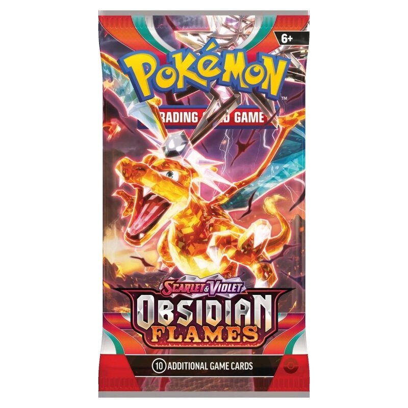 Pokemon Scarlet & Violet 3: Obsidian Flames Booster