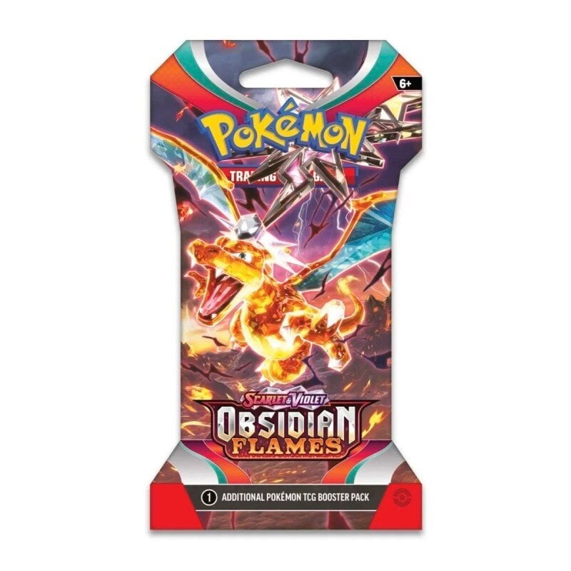 Pokemon Scarlet & Violet 3: Obsidian Flames Sleeved Booster