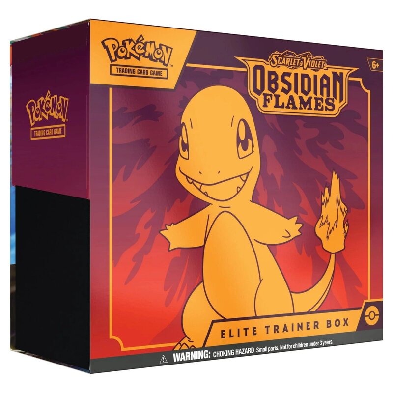 Pokemon Scarlet & Violet 3: Obsidian Flames Elite Trainer Box