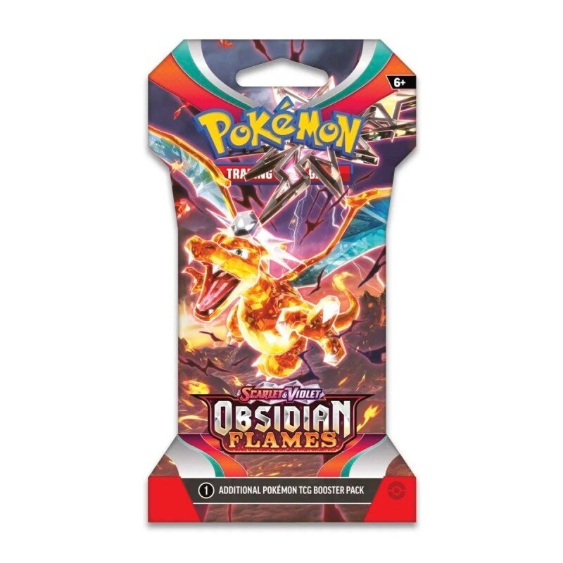 Pokemon Scarlet & Violet 3: Obsidian Flames Sleeved Booster Box (24 boosters)