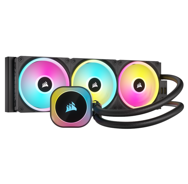Product Image for Corsair iCUE Link H150i RGB 360mm Radiator Liquid CPU Cooler