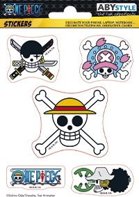 Product Image for One Piece - Stickers - 16x11cm -  Straw Hat Skulls