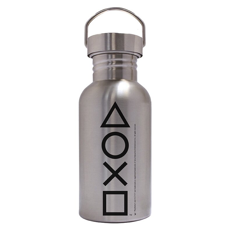 Playstaion - Canteen Steel Bottle - Buttons