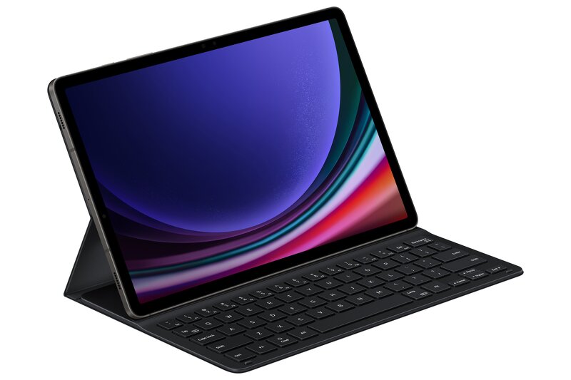 Läs mer om Samsung Galaxy Tab S9 Book Cover Keyboard Slim - Black