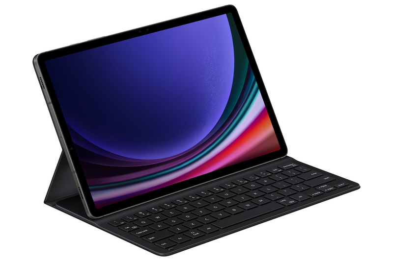 Product Image for Samsung Galaxy Tab S9 Book Cover Keyboard Slim - Black