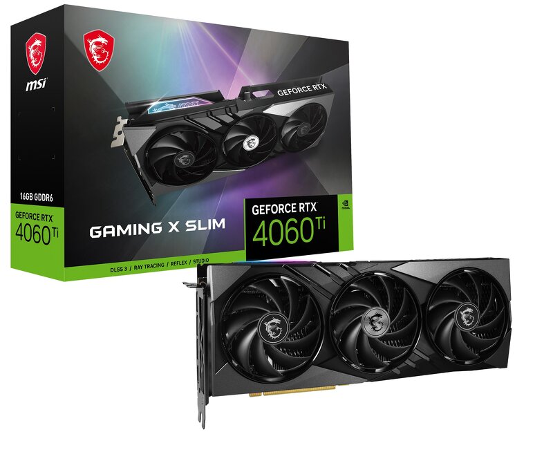 MSI GeForce RTX 4060 Ti GAMING X SLIM 16G