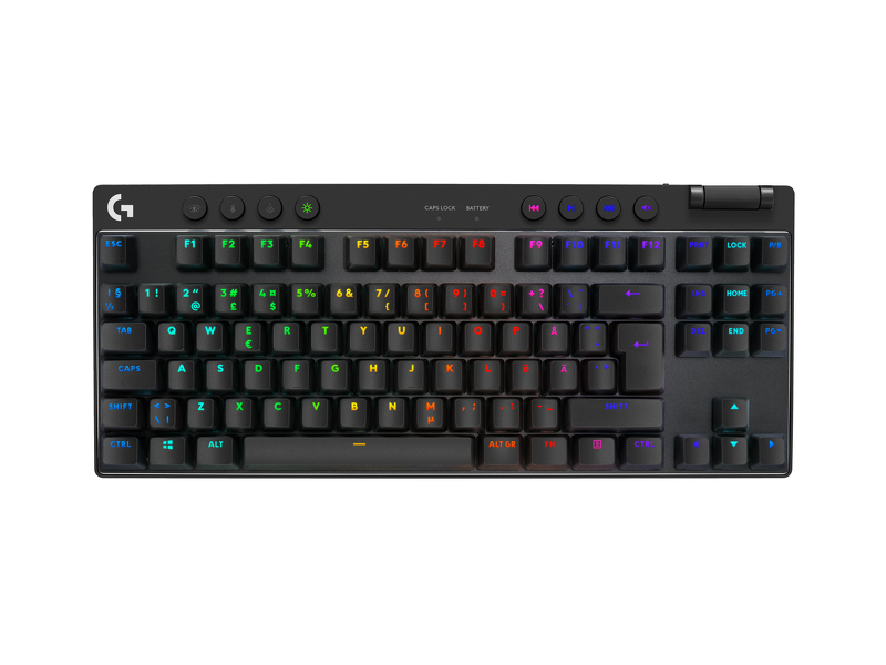 Product Image for Logitech Pro X TKL Linear - Svart