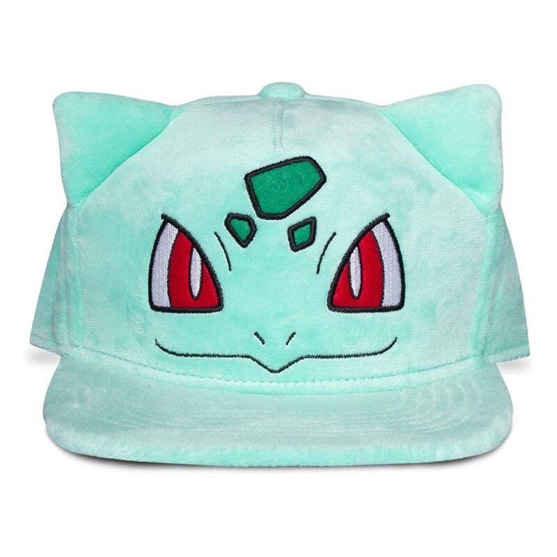 Pokémon Plush Snapback Keps - Bulbasaur