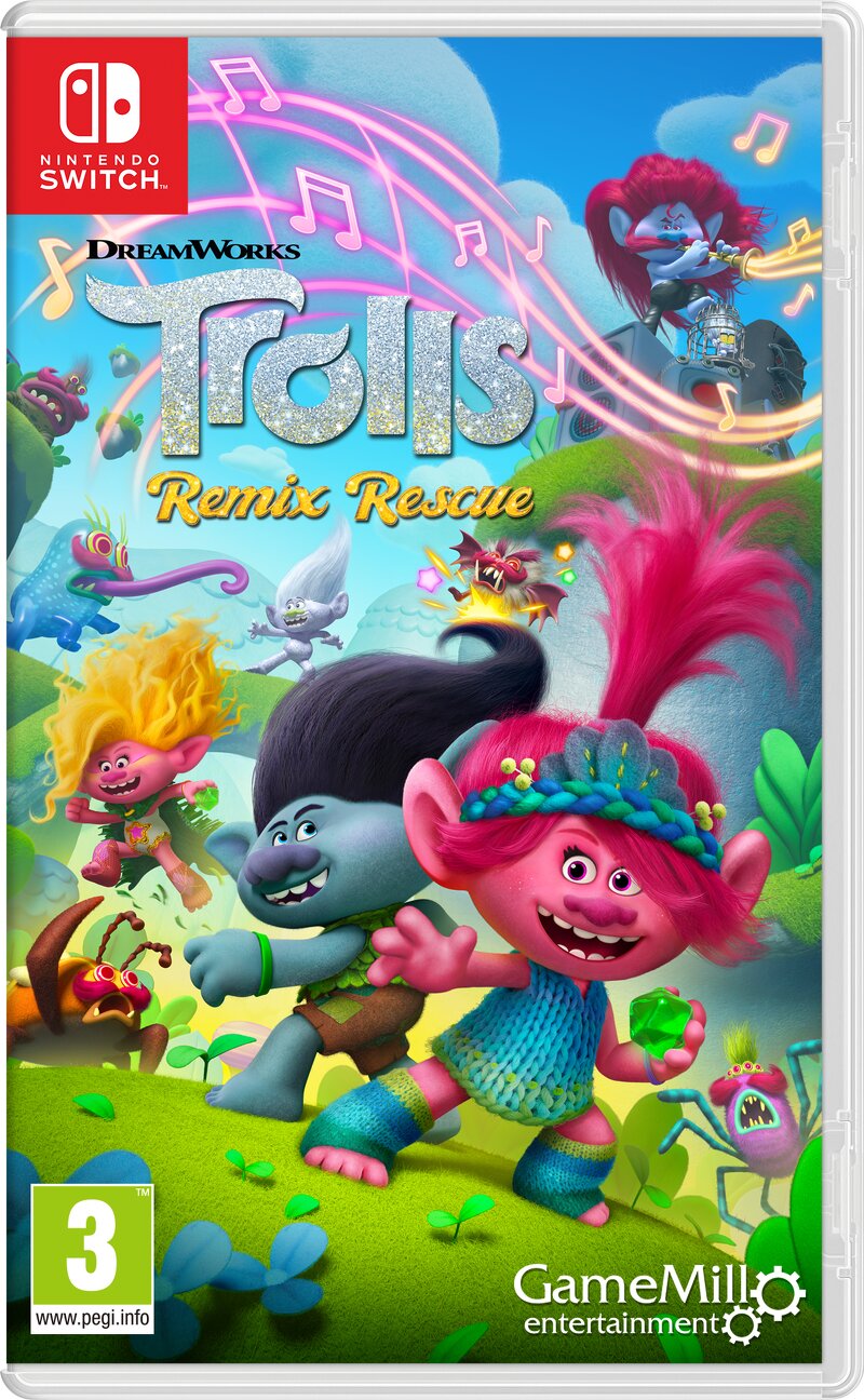 GameMill Entertainment DreamWorks Trolls Remix Rescue (Switch)