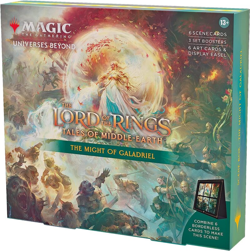 Läs mer om Magic the Gathering: Lord of the Rings Scene Box - The Might of Galadriel