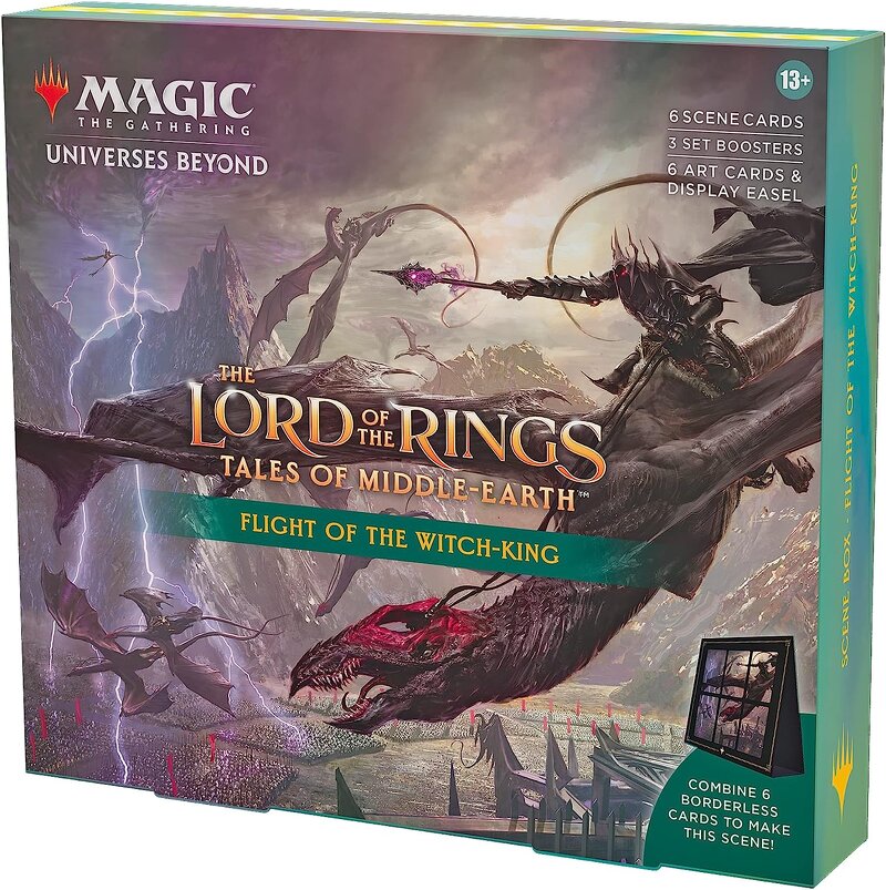 Läs mer om Magic the Gathering: Lord of the Rings Scene Box - Flight of The Witch-King